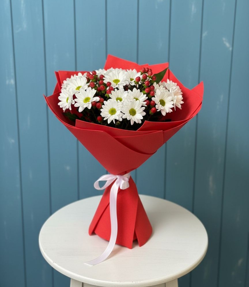 Букет цветов из: Хризантемы в Инатьевский