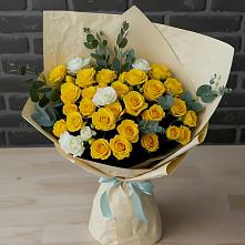 Букет цветов из:  Розы в Инатьевский