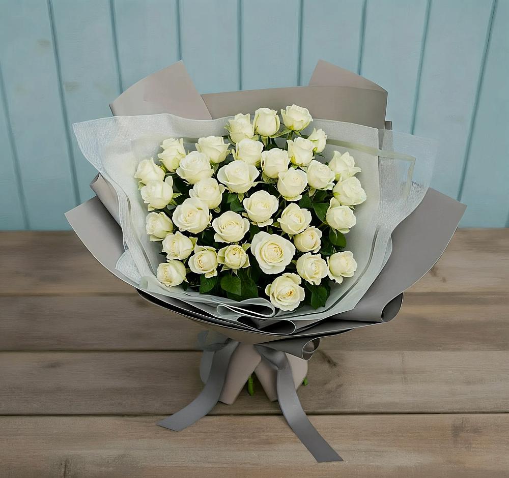 Букет Белоснежная нежность в Инатьевский