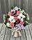 Букет цветов из: Альстромерии, Гвоздики, Розы и Хризантемы в Инатьевский