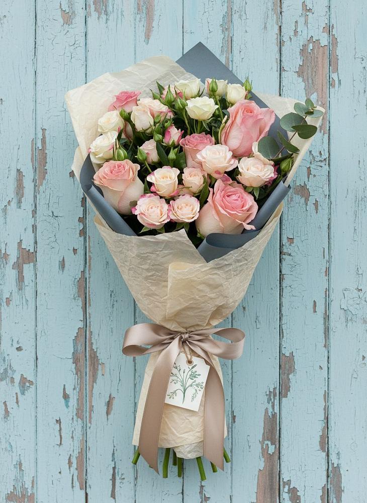 Букет цветов из: Розы в Инатьевский