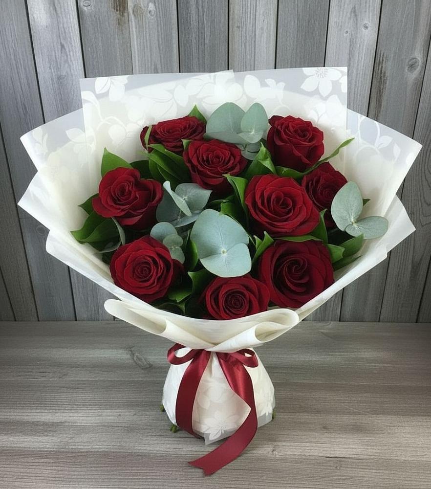 Букет цветов из: Розы в Инатьевский