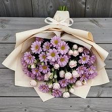 Букет цветов из:  Розы и Хризантемы #REPLACE_PRED# Инатьевский