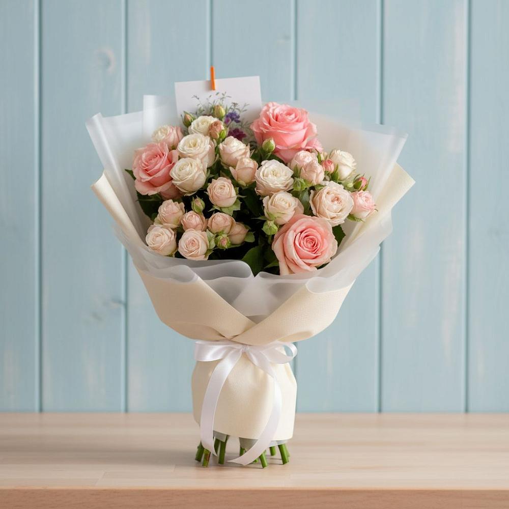 Букет цветов из: Розы в Инатьевский