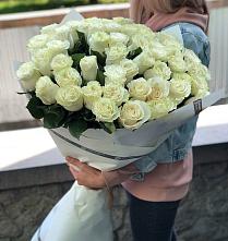 Букет 35 Белых роз #REPLACE_PRED# Инатьевский