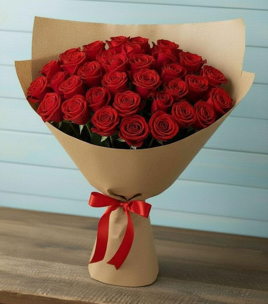 Букет Красные розы Милано в Инатьевский