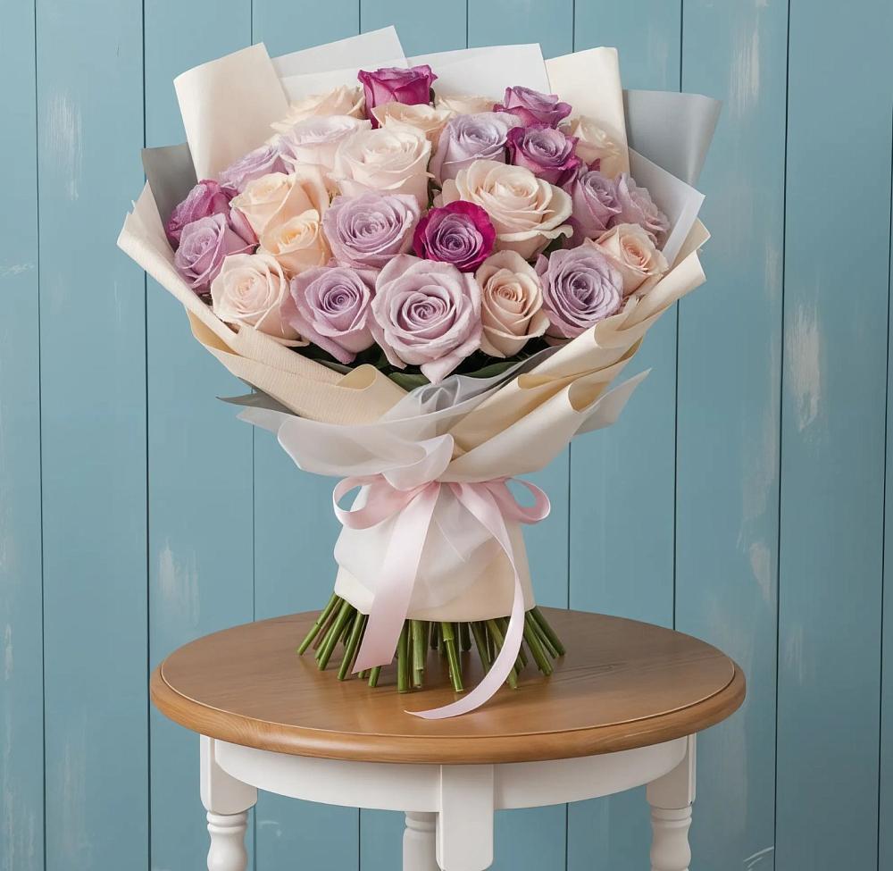 Букет цветов из: Розы в Инатьевский