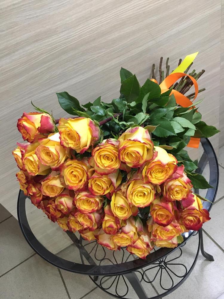 Букет Желтые розы в Инатьевский