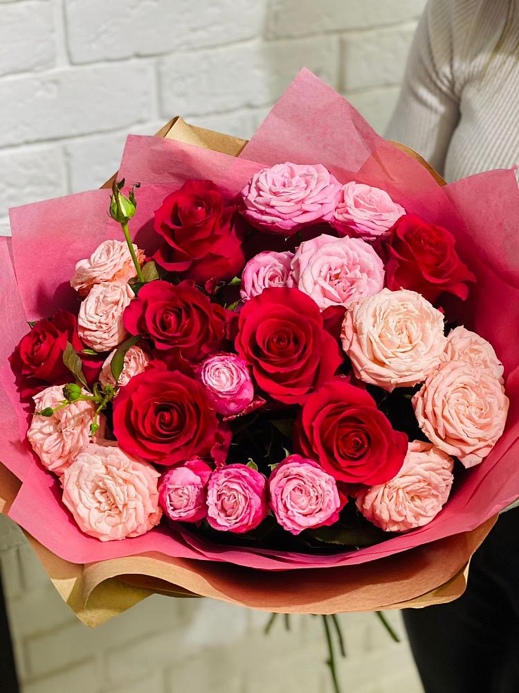 Букет цветов из: Розы в Инатьевский