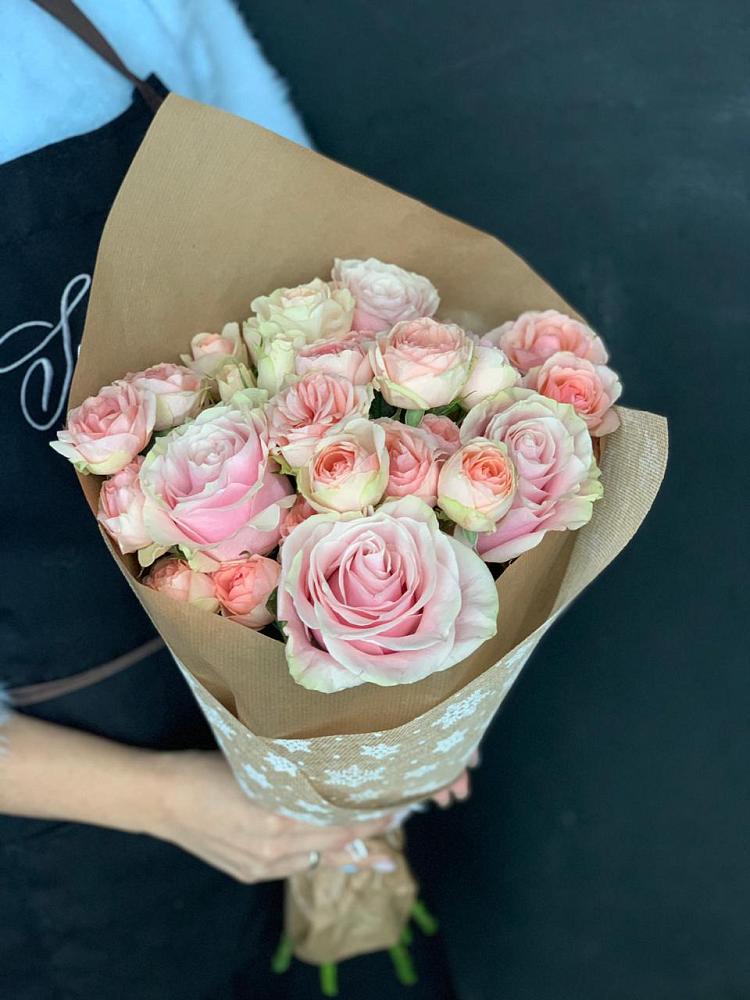 Букет цветов из: Хризантемы и Розы в Инатьевский