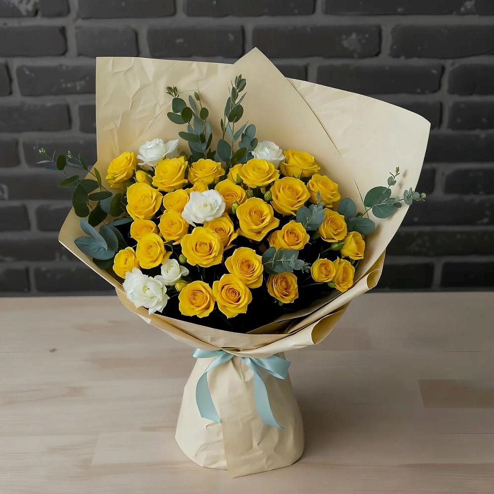 Букет цветов из: Розы в Инатьевский