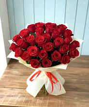Букет 29 Красных роз в Инатьевский