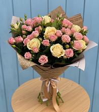 Букет цветов из:  Розы в Инатьевский