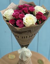 Букет цветов из:  Розы в Инатьевский