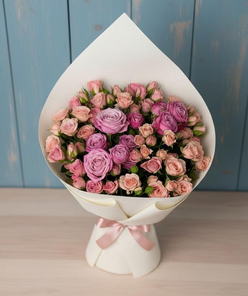 Букет цветов из: Розы в Инатьевский