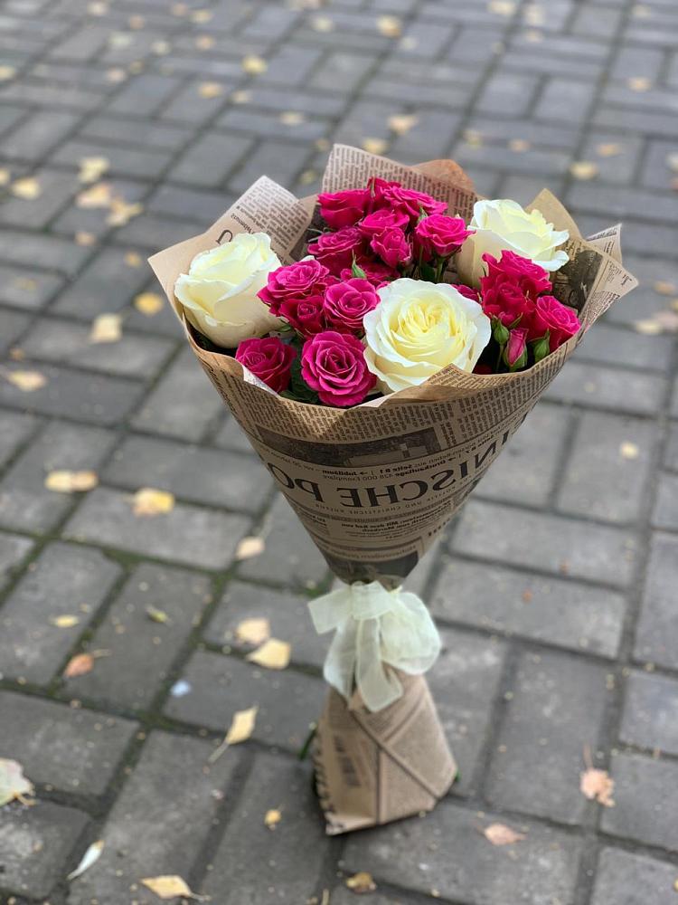 Букет цветов из: Розы в Инатьевский