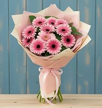 Букет цветов из:  Герберы в Инатьевский