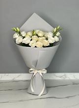 Букет цветов из:  Розы и Лизиантусы в Инатьевский